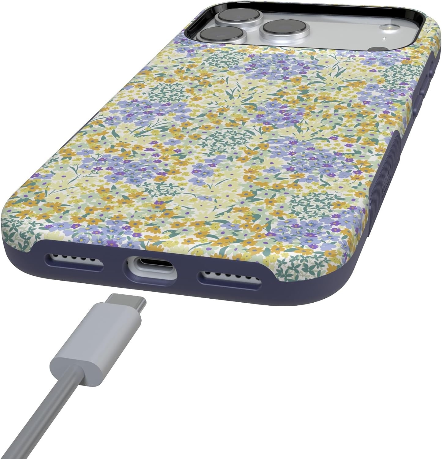 image:imageCasely iPhone 17 Pro Case Into the Wild Black Leopard Bold Protective Design MagSafe Compatible DesignDream Garden Cottagecore
