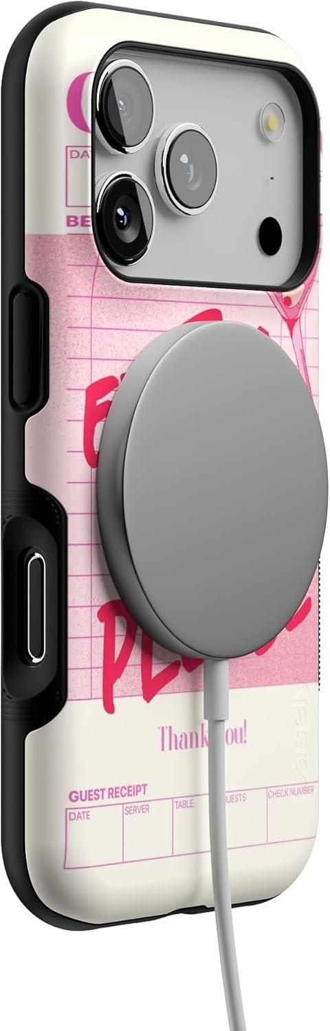 image:imageCasely iPhone 17 Pro Case Into the Wild Black Leopard Bold Protective Design MagSafe Compatible DesignExtra Dirty Please Fun on Weekdays