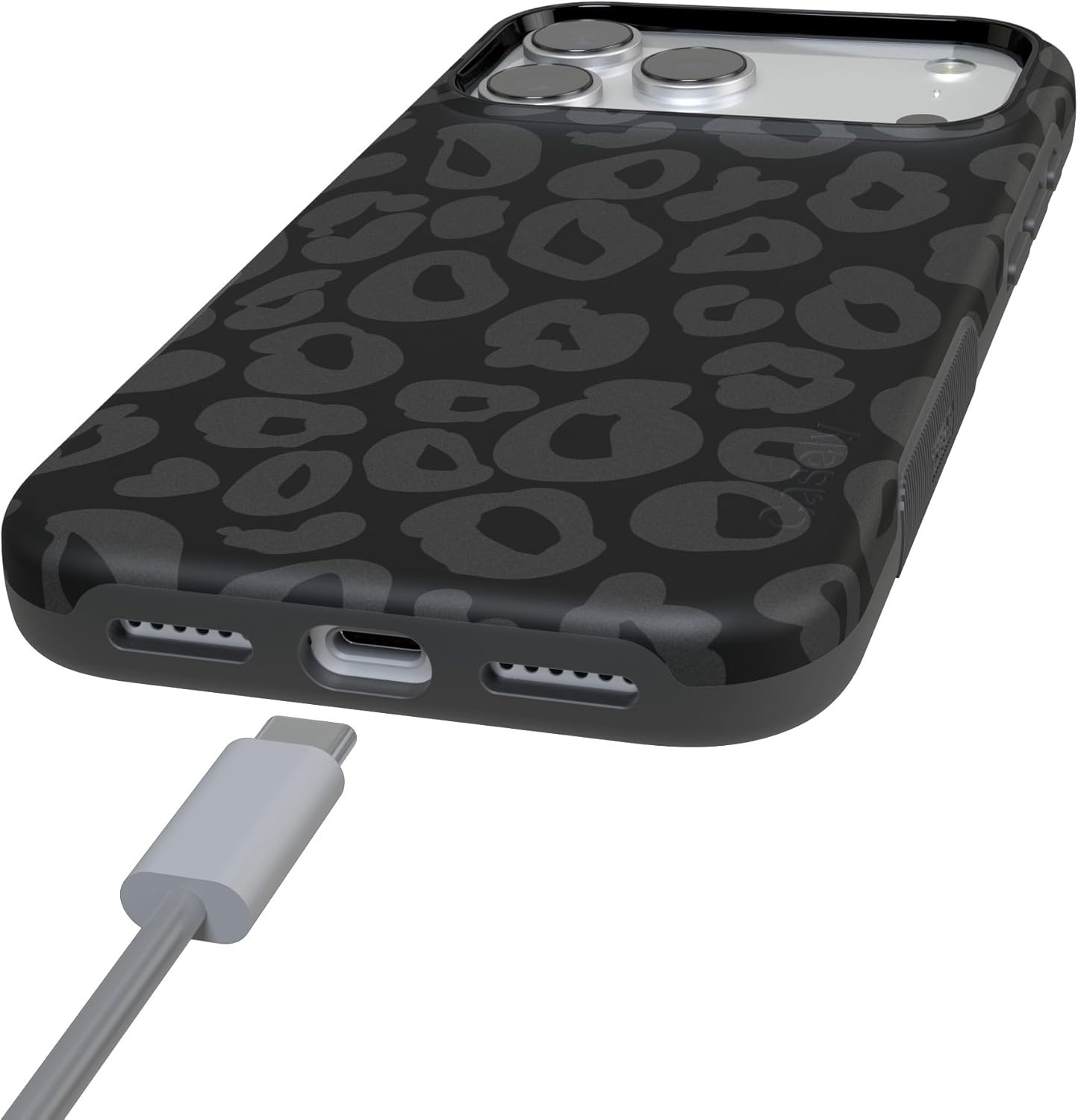 image:imageCasely iPhone 17 Pro Case Into the Wild Black Leopard Bold Protective Design MagSafe Compatible DesignInto the Wild Black Leopard