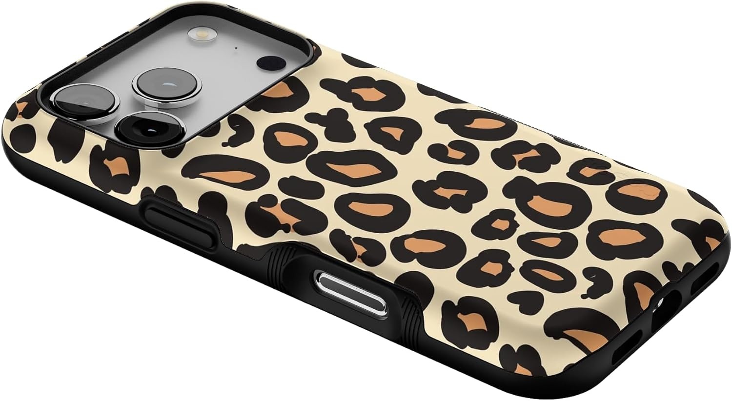image:imageCasely iPhone 17 Pro Case Into the Wild Black Leopard Bold Protective Design MagSafe Compatible DesignInto the Wild Leopard Print