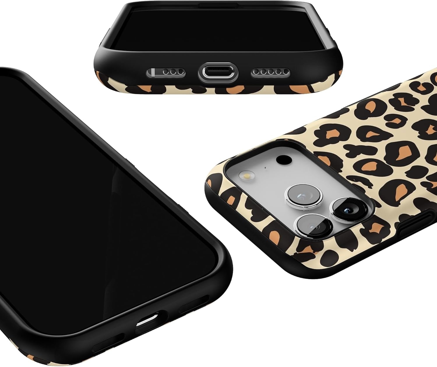 image:imageCasely iPhone 17 Pro Case Into the Wild Black Leopard Bold Protective Design MagSafe Compatible DesignInto the Wild Leopard Print
