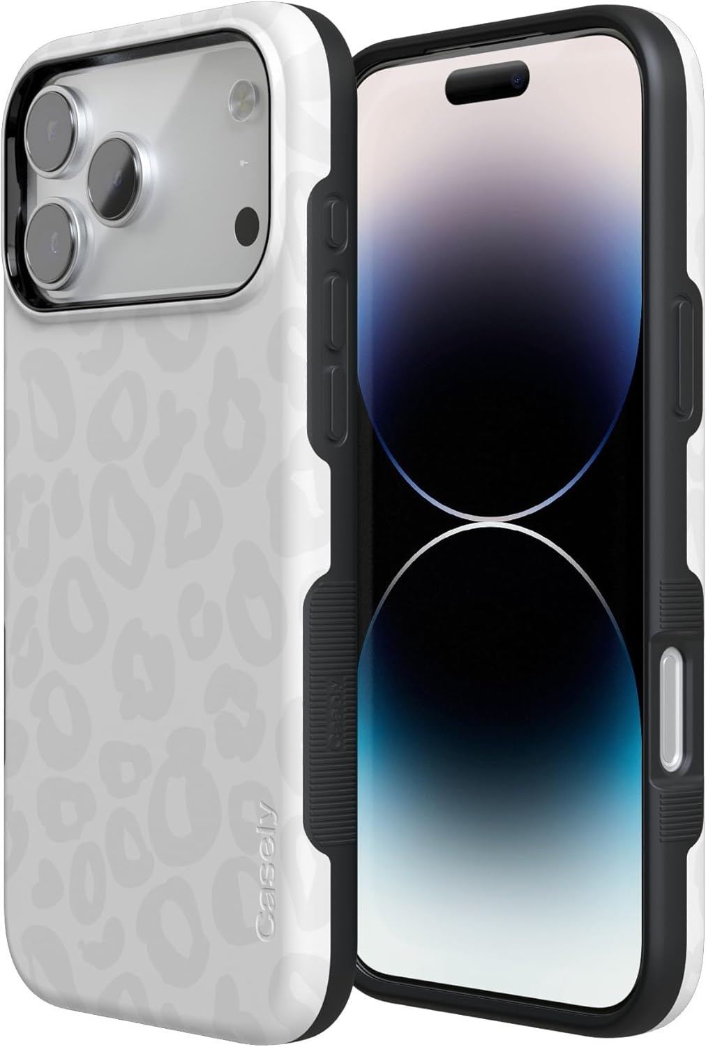 image:imageCasely iPhone 17 Pro Case Into the Wild Black Leopard Bold Protective Design MagSafe Compatible DesignInto the Wild White Snow Leopard