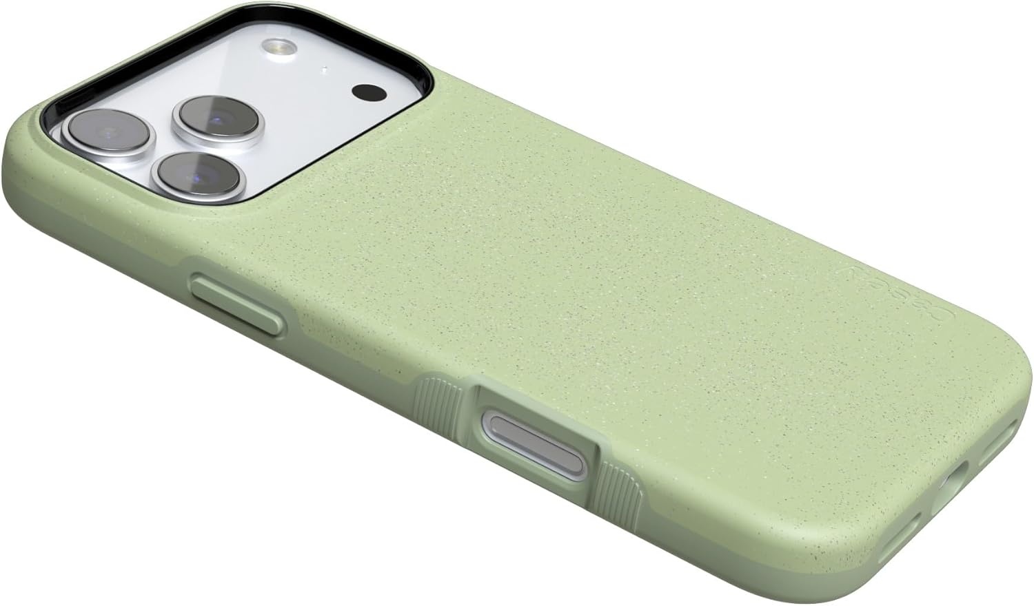 image:imageCasely iPhone 17 Pro Case Into the Wild Black Leopard Bold Protective Design MagSafe Compatible DesignKiwi Kiss Matcha Green Shimmer