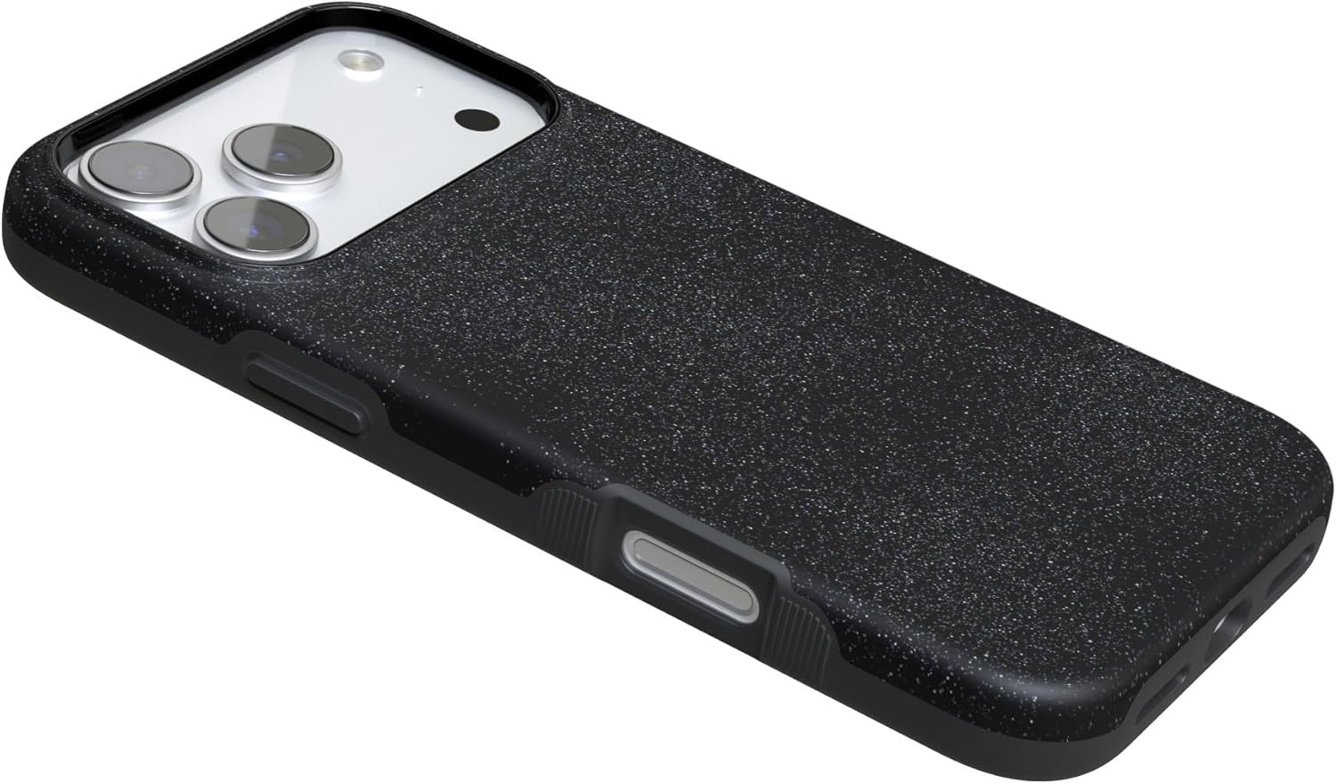 image:imageCasely iPhone 17 Pro Case Into the Wild Black Leopard Bold Protective Design MagSafe Compatible DesignMidnight Onyx Black Shimmer