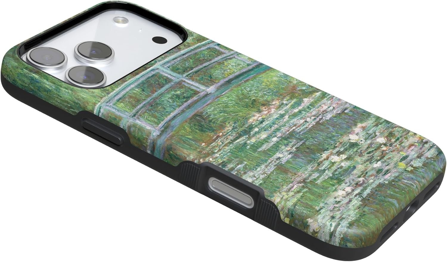 image:imageCasely iPhone 17 Pro Case Into the Wild Black Leopard Bold Protective Design MagSafe Compatible DesignMonets Bridge The Met Museum