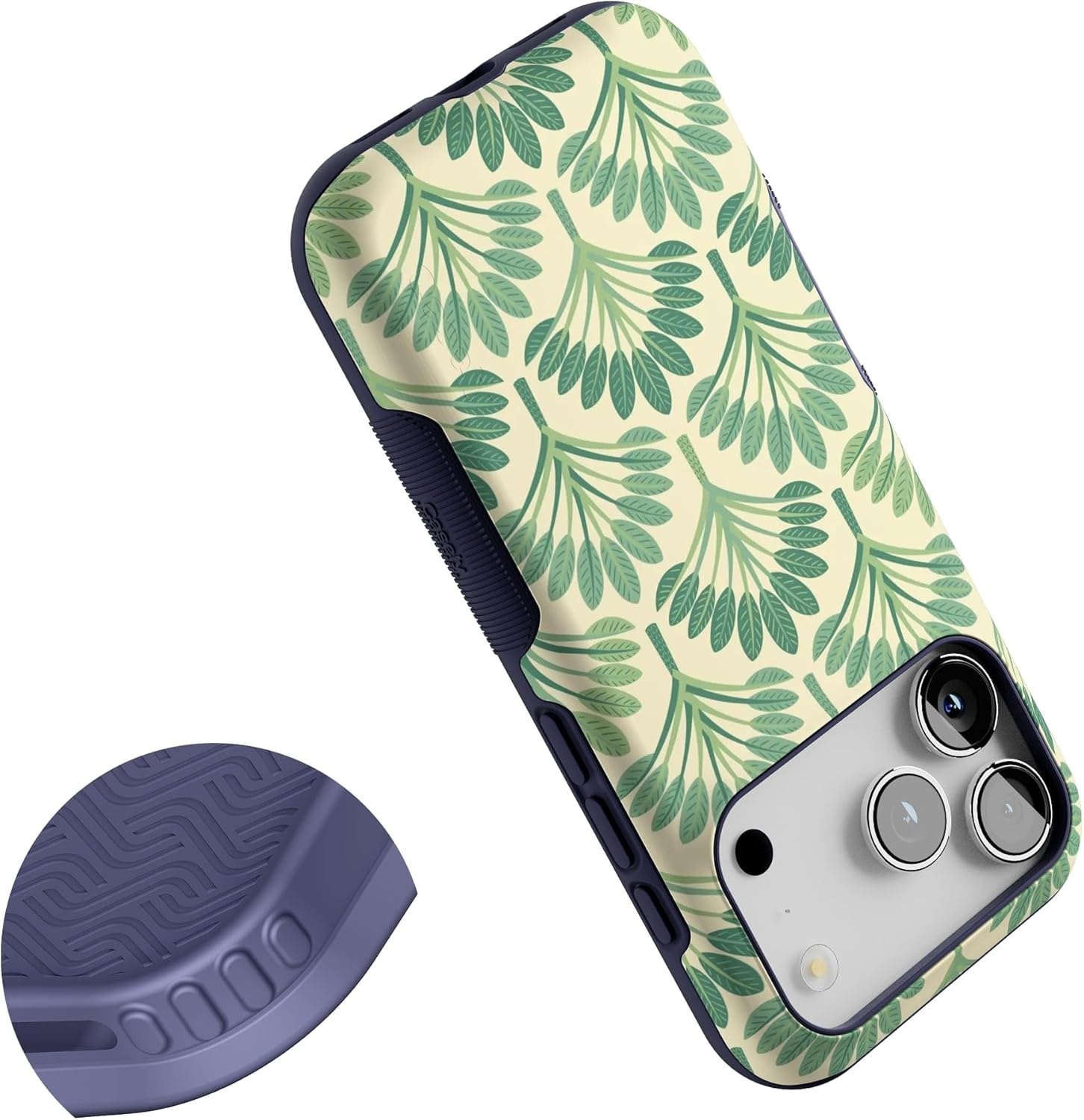 image:imageCasely iPhone 17 Pro Case Into the Wild Black Leopard Bold Protective Design MagSafe Compatible DesignPalm Royale Palm Beach