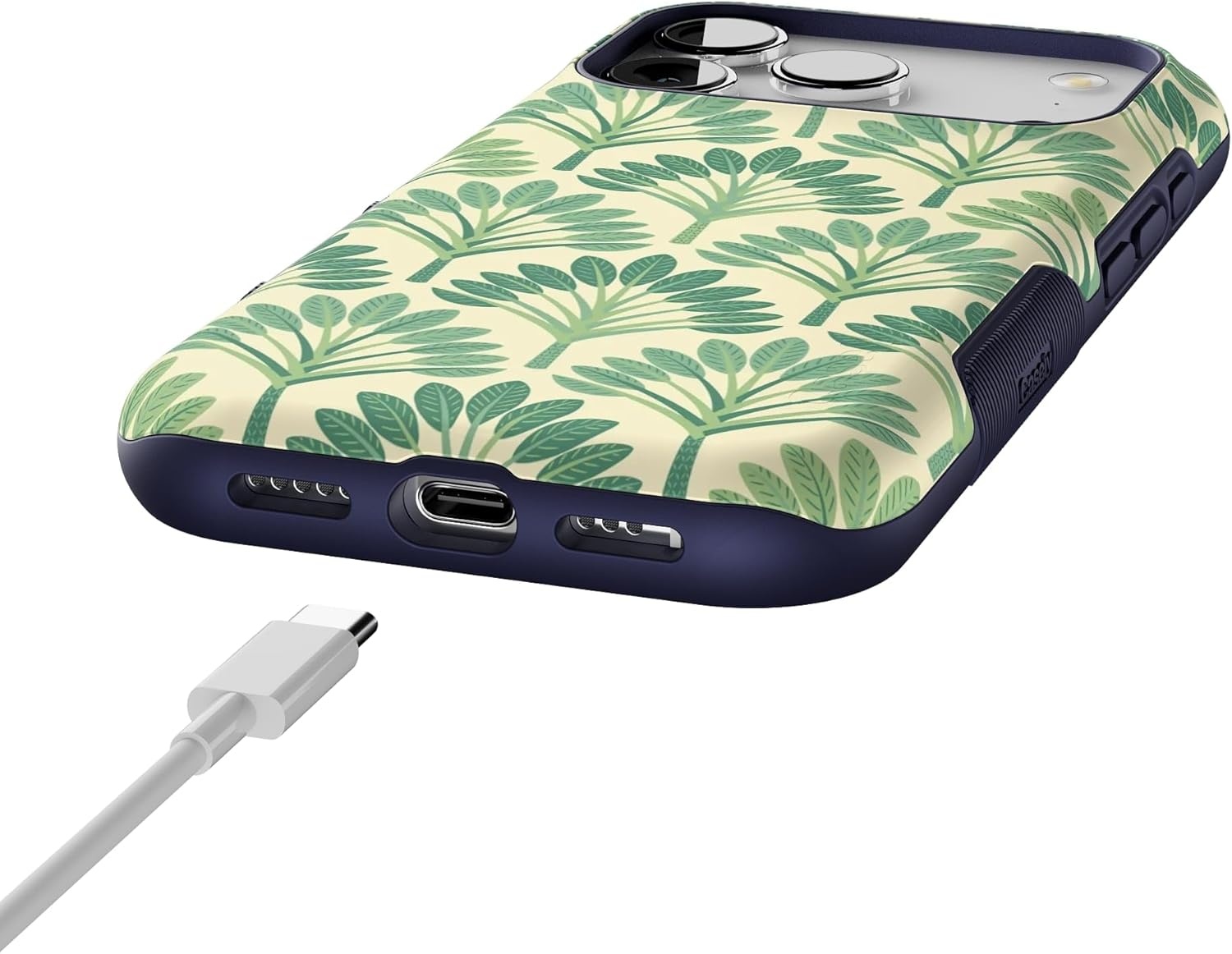 image:imageCasely iPhone 17 Pro Case Into the Wild Black Leopard Bold Protective Design MagSafe Compatible DesignPalm Royale Palm Beach