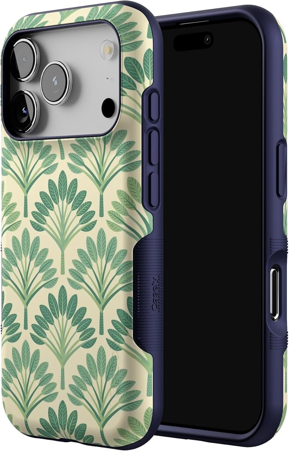 image:imageCasely iPhone 17 Pro Case Into the Wild Black Leopard Bold Protective Design MagSafe Compatible DesignPalm Royale Palm Beach