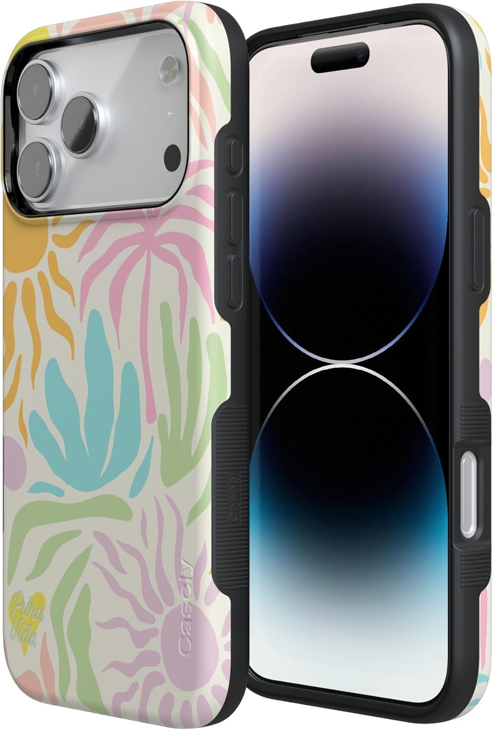 image:imageCasely iPhone 17 Pro Case Into the Wild Black Leopard Bold Protective Design MagSafe Compatible DesignPura Vida Oasis