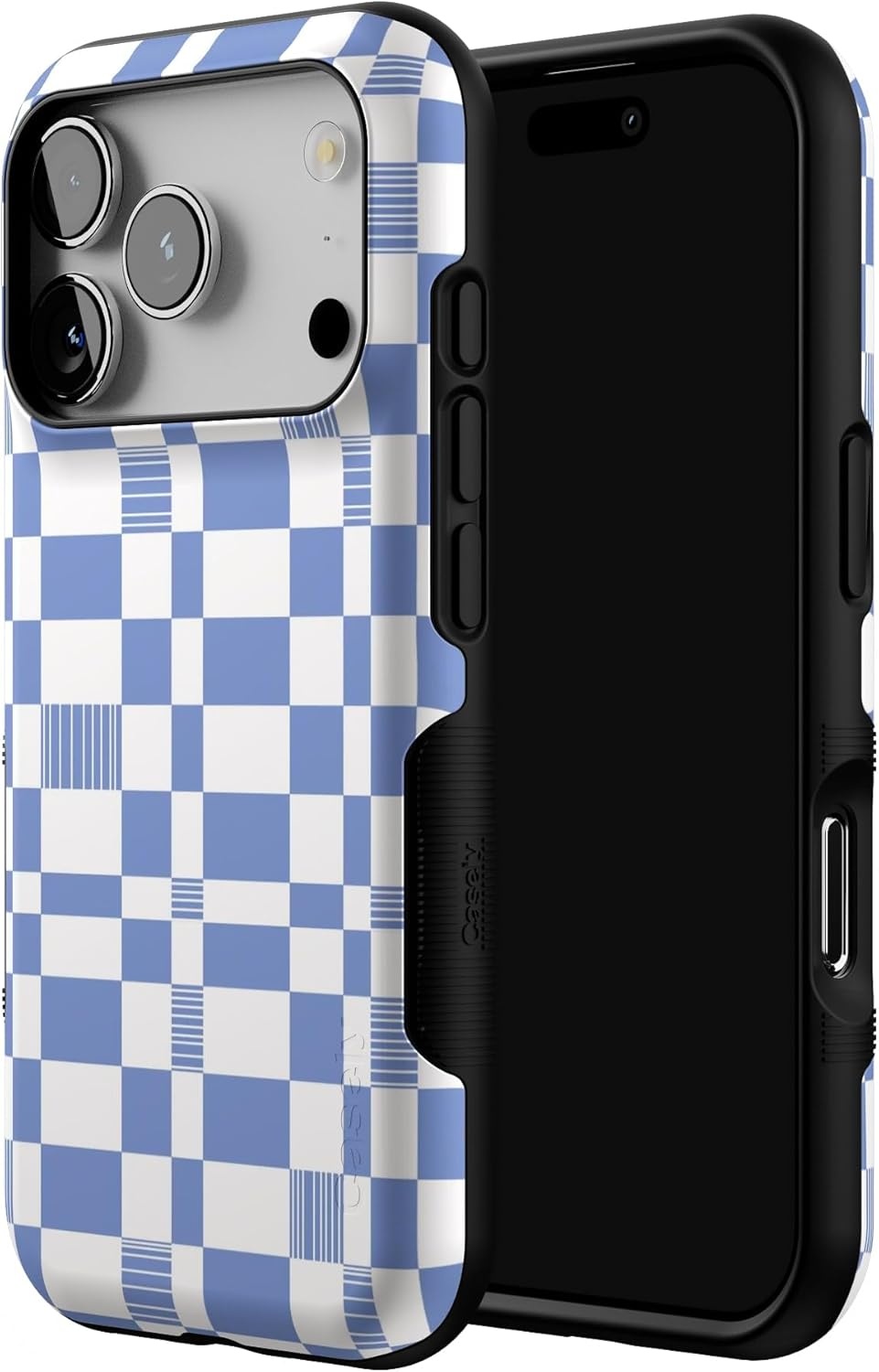 image:imageCasely iPhone 17 Pro Case Into the Wild Black Leopard Bold Protective Design MagSafe Compatible DesignReality Check Periwinkle