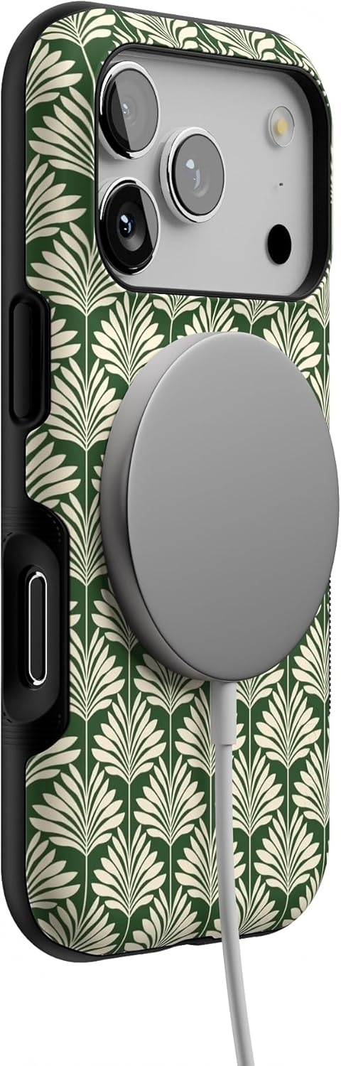 image:imageCasely iPhone 17 Pro Case Into the Wild Black Leopard Bold Protective Design MagSafe Compatible DesignThe Boyfriend Collection Cabana Nights