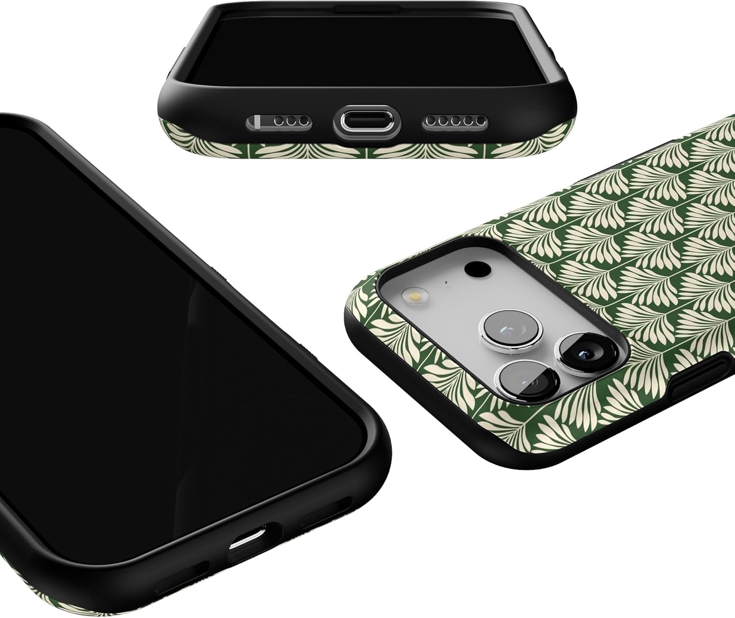 image:imageCasely iPhone 17 Pro Case Into the Wild Black Leopard Bold Protective Design MagSafe Compatible DesignThe Boyfriend Collection Cabana Nights