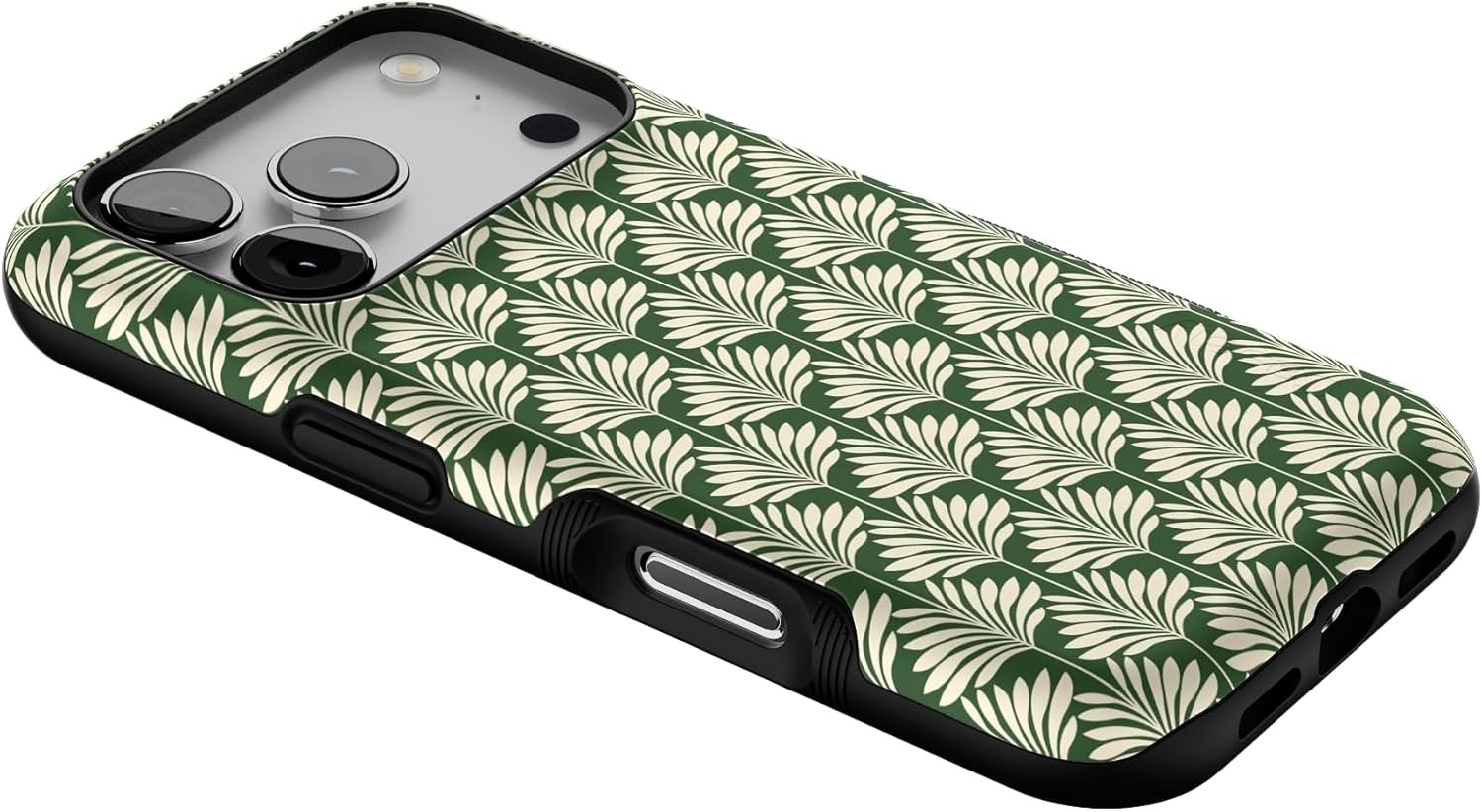 image:imageCasely iPhone 17 Pro Case Into the Wild Black Leopard Bold Protective Design MagSafe Compatible DesignThe Boyfriend Collection Cabana Nights
