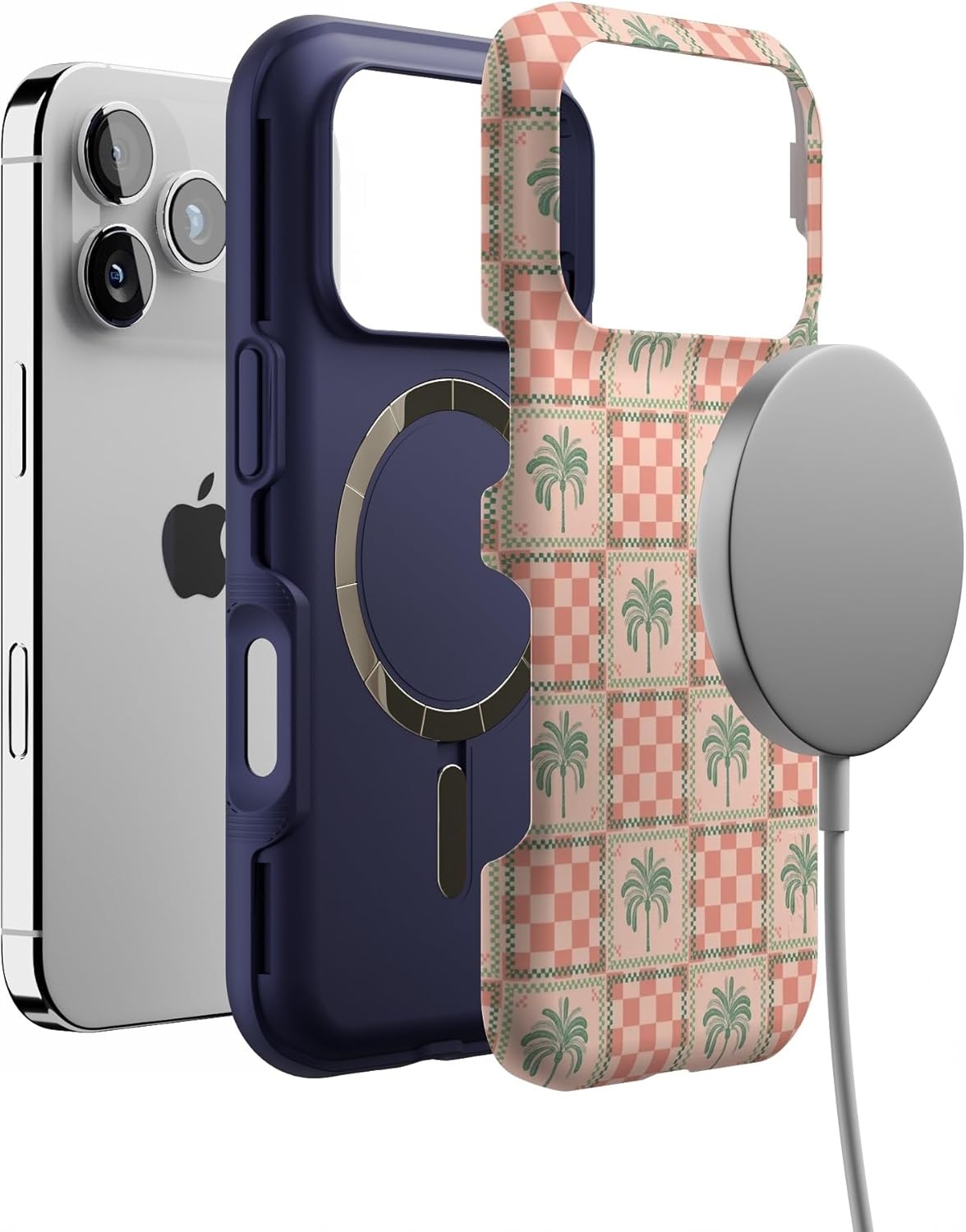 image:imageCasely iPhone 17 Pro Case Into the Wild Black Leopard Bold Protective Design MagSafe Compatible DesignThe Social Club Palm Beach