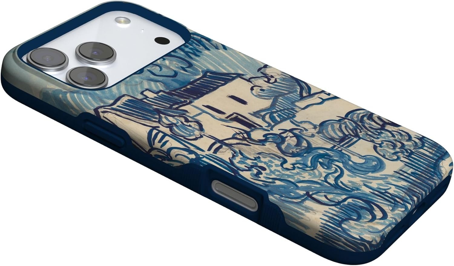 image:imageCasely iPhone 17 Pro Case Into the Wild Black Leopard Bold Protective Design MagSafe Compatible DesignVan Gogh Landscape With Houses