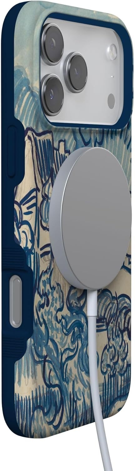 image:imageCasely iPhone 17 Pro Case Into the Wild Black Leopard Bold Protective Design MagSafe Compatible DesignVan Gogh Landscape With Houses