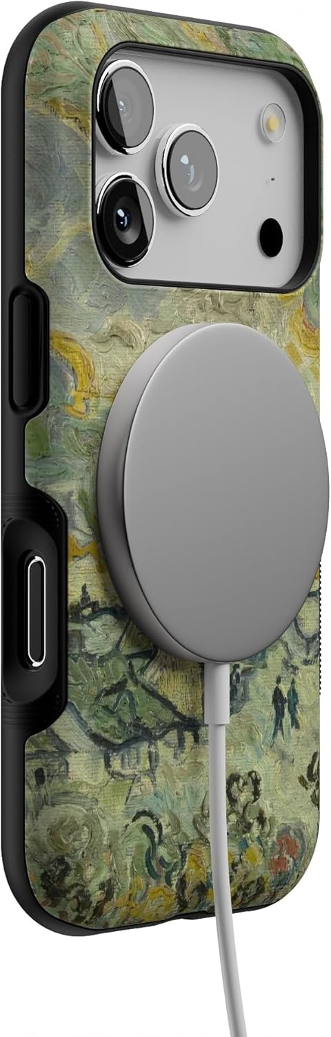 image:imageCasely iPhone 17 Pro Case Into the Wild Black Leopard Bold Protective Design MagSafe Compatible DesignVan Gogh Reminiscence of Vincent