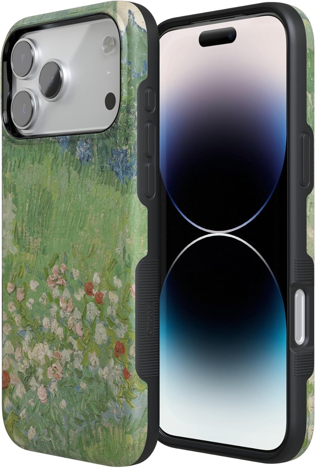 image:imageCasely iPhone 17 Pro Case Into the Wild Black Leopard Bold Protective Design MagSafe Compatible DesignVan Gogh Vincents Admired Garden