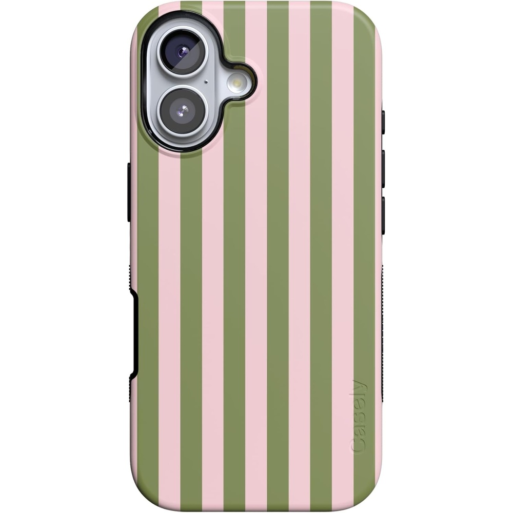 image:imageCasely iPhone 17 Case Summer Stripes Sunday Best Bold Protective Design Compatible with MagSafe