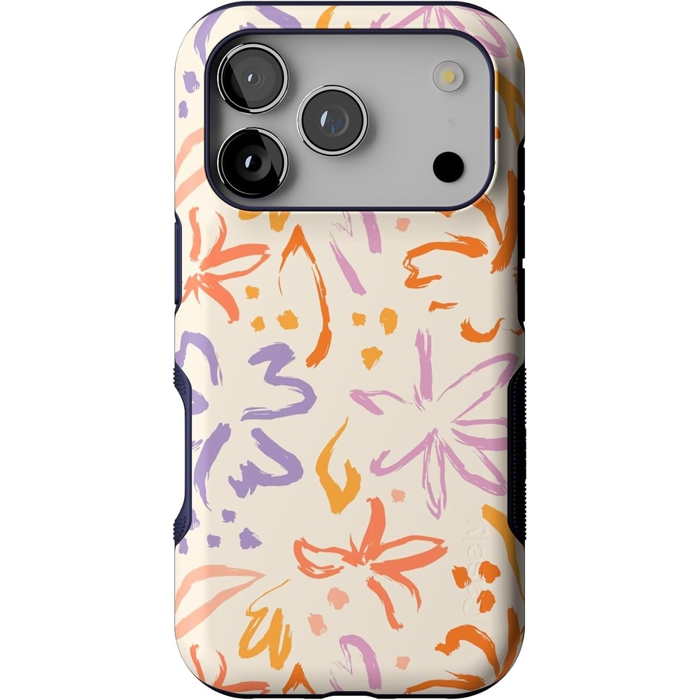 image:imageCasely iPhone 17 Pro Case  Into the Wild  Black Leopard  Bold Protective Design  MagSafe Compatible DesignHibiscus Blooms  Hawaiian Floral