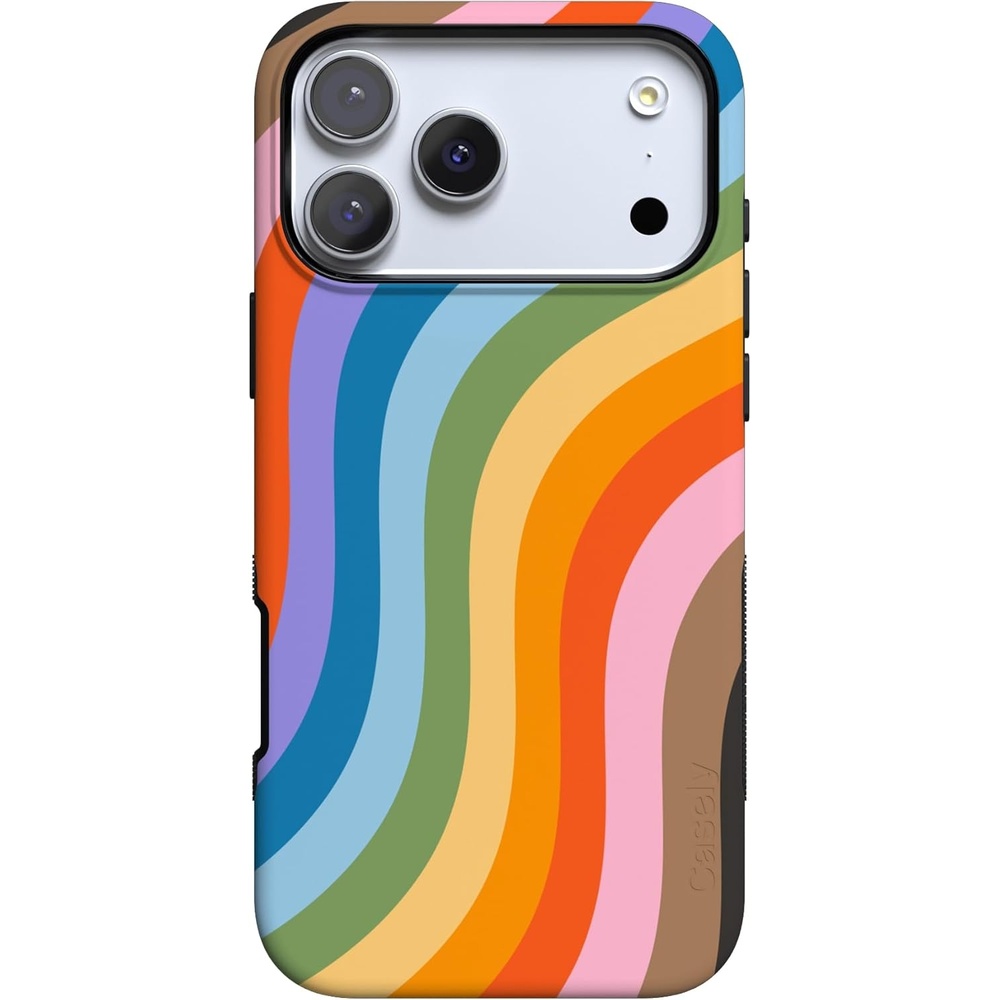 image:imageCasely iPhone 17 Pro Case Into the Wild Black Leopard Bold Protective Design MagSafe Compatible DesignLove for All Rainbow Pride