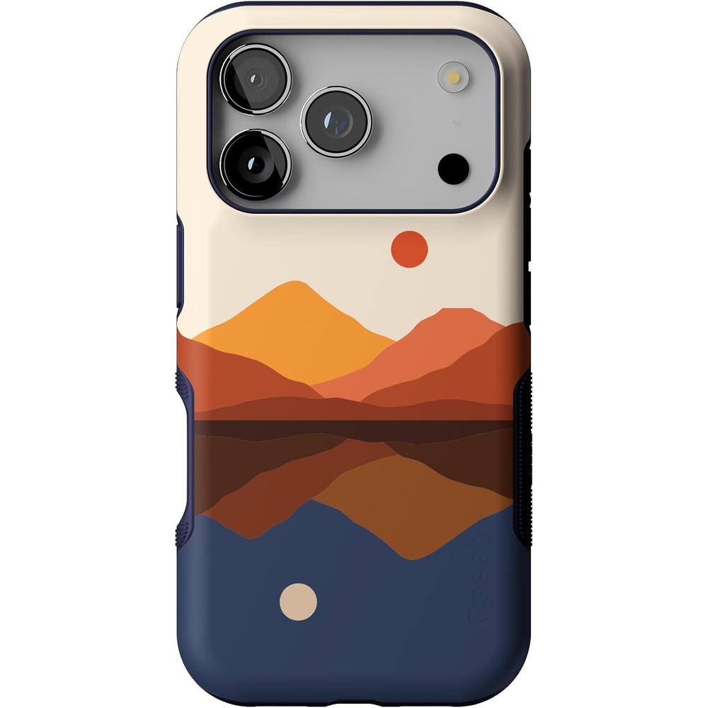 image:imageCasely iPhone 17 Pro Case  Into the Wild  Black Leopard  Bold Protective Design  MagSafe Compatible DesignOpposites Attract  Day  Night Colorblock Mt