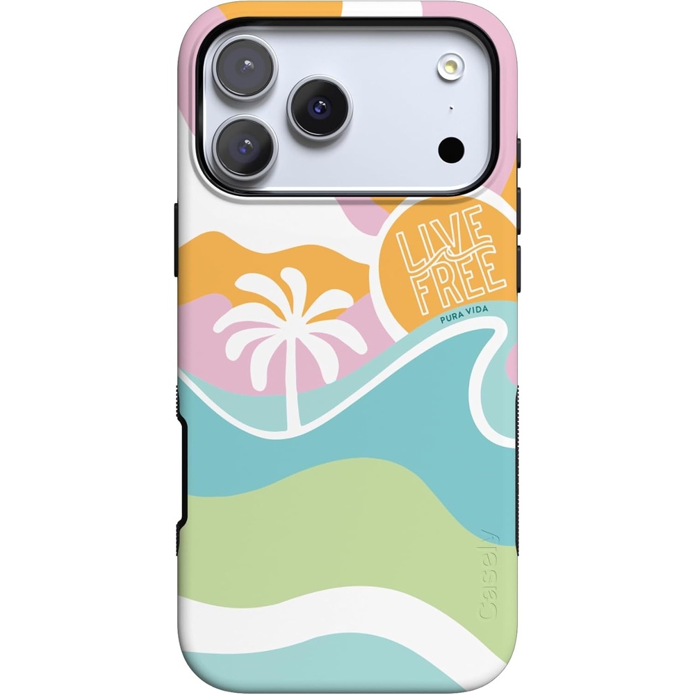 image:imageCasely iPhone 17 Pro Case Into the Wild Black Leopard Bold Protective Design MagSafe Compatible DesignPura Vida Tropical Dreams