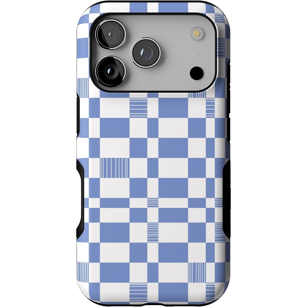 image:imageCasely iPhone 17 Pro Case Into the Wild Black Leopard Bold Protective Design MagSafe Compatible DesignReality Check Periwinkle