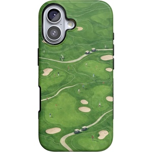 Casely iPhone 17 Case | Clubhouse | The Back Nine | Bold Protective Design | Compatible with MagSafe