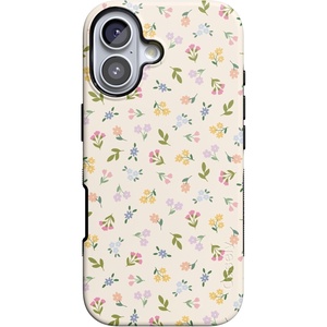Casely iPhone 17 Case | Ditsy Floral | Tiny Flowers | Bold Protective Design | Compatible with MagSafe