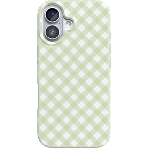 Casely iPhone 17 Case | Sunday Best | Mint Lattice | Compatible with MagSafe | Classic Ultra Slim Design