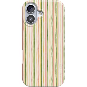 Casely iPhone 17 Case | Sweet Stripes | Rainbow Pastel | Compatible with MagSafe | Classic Ultra Thin Design
