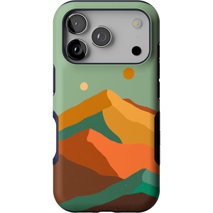 Casely iPhone 17 Pro Case | Into the Wild | Black Leopard | Bold Protective Design | MagSafe Compatible Design(Endless Peaks | Colorblock Mountain)