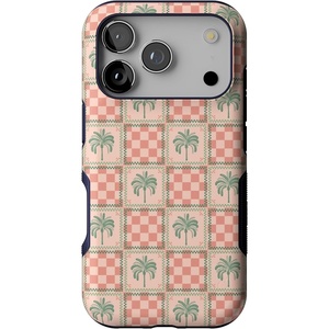 Casely iPhone 17 Pro Case | Into the Wild | Black Leopard | Bold Protective Design | MagSafe Compatible Design(The Social Club | Palm Beach)