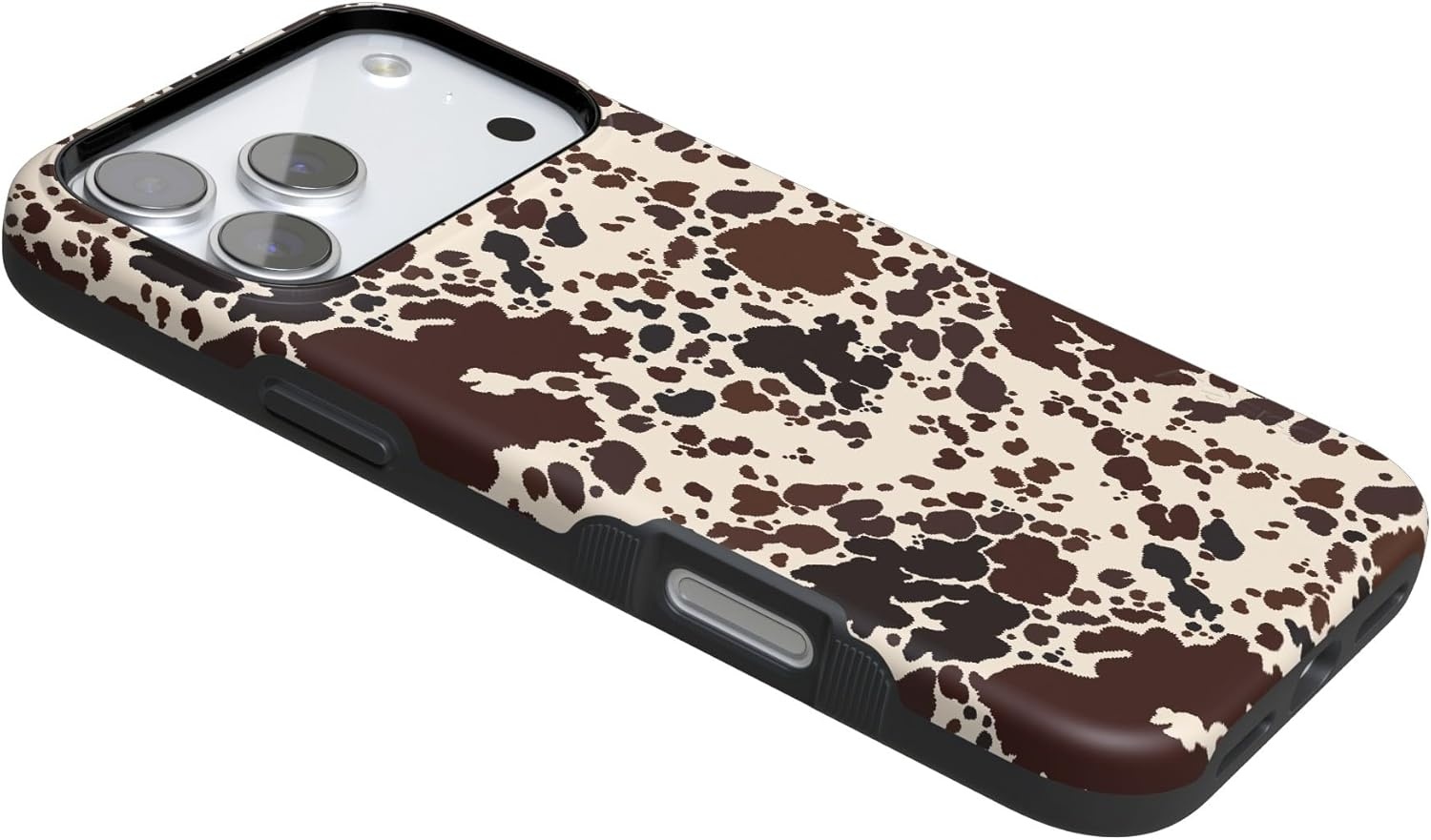 image:imageCasely iPhone 17 Pro Max Case Starfish Wishes Coral Pink Shimmer Bold Protective Design MagSafe Compatible DesignCowgirl Envy Cow Print