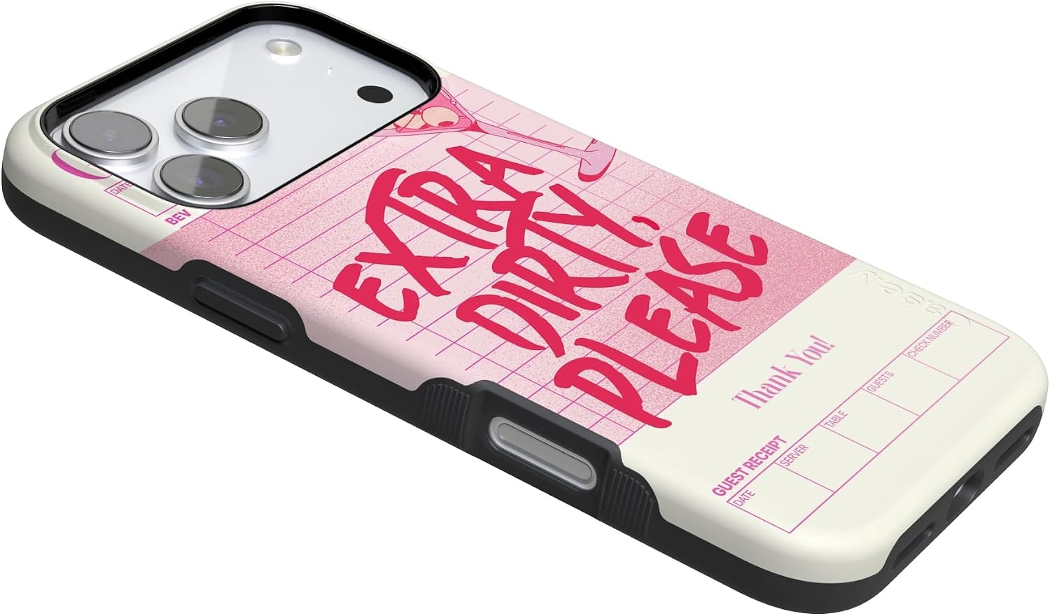 image:imageCasely iPhone 17 Pro Max Case Starfish Wishes Coral Pink Shimmer Bold Protective Design MagSafe Compatible DesignExtra Dirty Please Fun on Weekdays