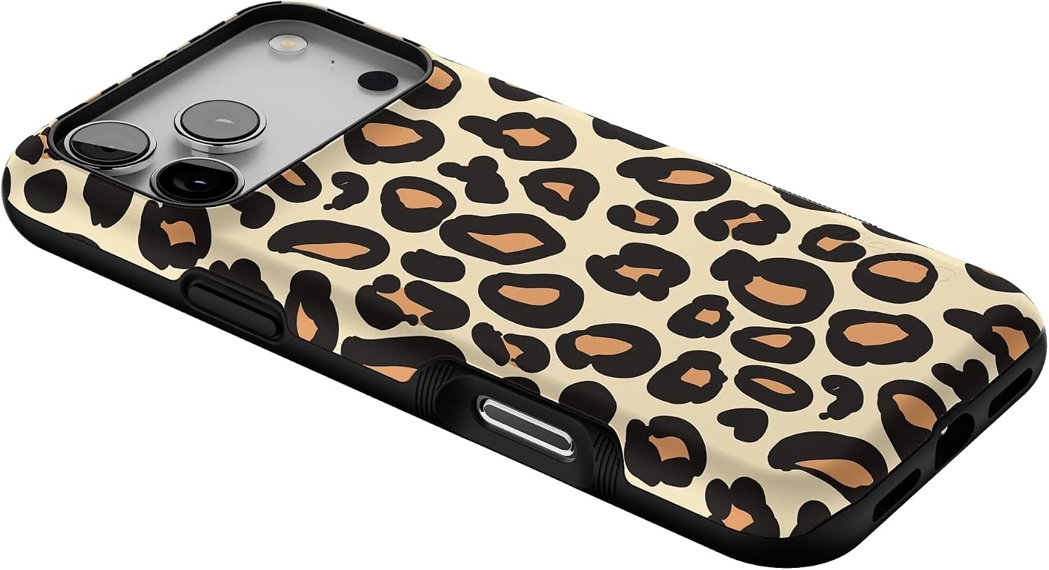 image:imageCasely iPhone 17 Pro Max Case Starfish Wishes Coral Pink Shimmer Bold Protective Design MagSafe Compatible DesignInto the Wild Leopard Print