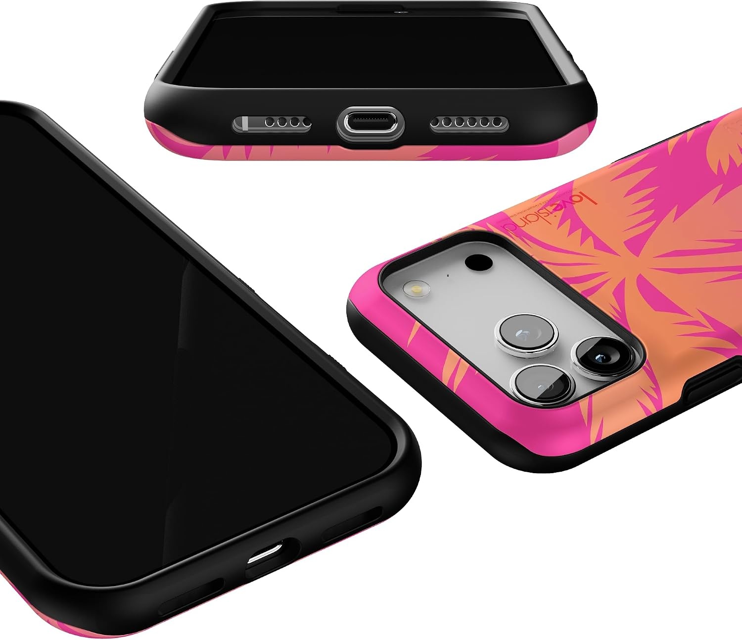 image:imageCasely iPhone 17 Pro Max Case Starfish Wishes Coral Pink Shimmer Bold Protective Design MagSafe Compatible DesignIslander Love Island