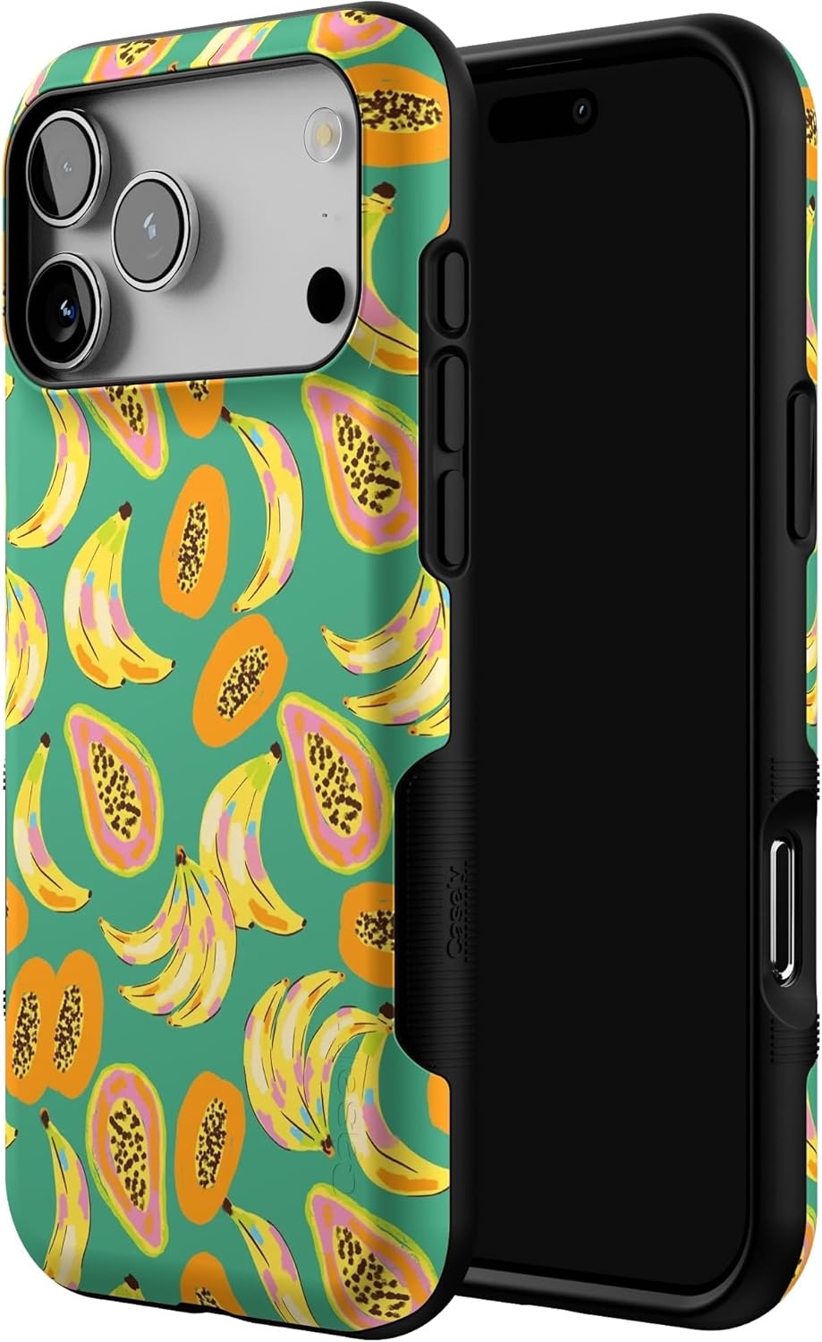 image:imageCasely iPhone 17 Pro Max Case Starfish Wishes Coral Pink Shimmer Bold Protective Design MagSafe Compatible DesignPapaya Palms Dippin Daisys Tropical Vacation