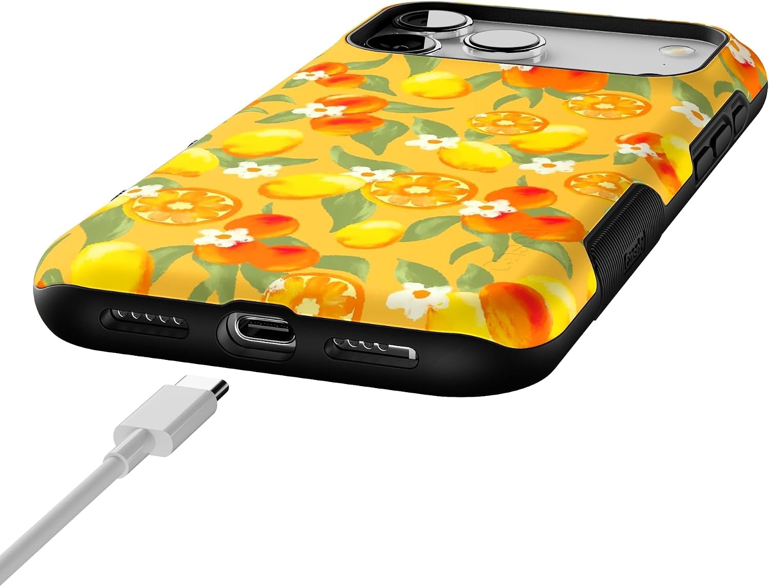 image:imageCasely iPhone 17 Pro Max Case Starfish Wishes Coral Pink Shimmer Bold Protective Design MagSafe Compatible DesignPositano Dippin Daisys Italian Coast