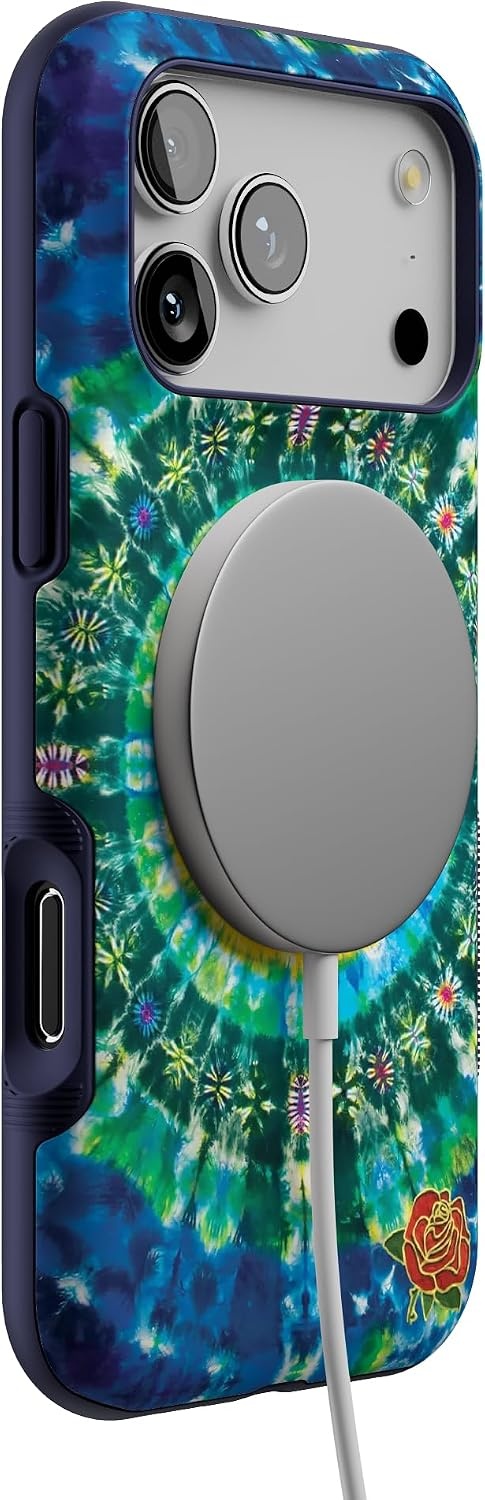 image:imageCasely iPhone 17 Pro Max Case Starfish Wishes Coral Pink Shimmer Bold Protective Design MagSafe Compatible DesignVeneta Tapestry Grateful Dead Tie Dye