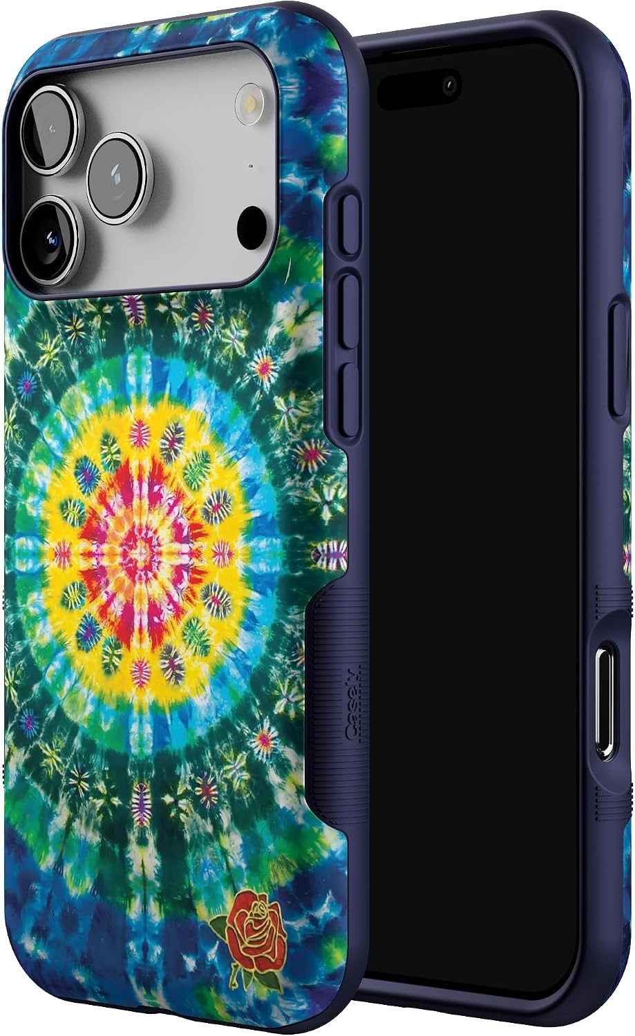image:imageCasely iPhone 17 Pro Max Case Starfish Wishes Coral Pink Shimmer Bold Protective Design MagSafe Compatible DesignVeneta Tapestry Grateful Dead Tie Dye