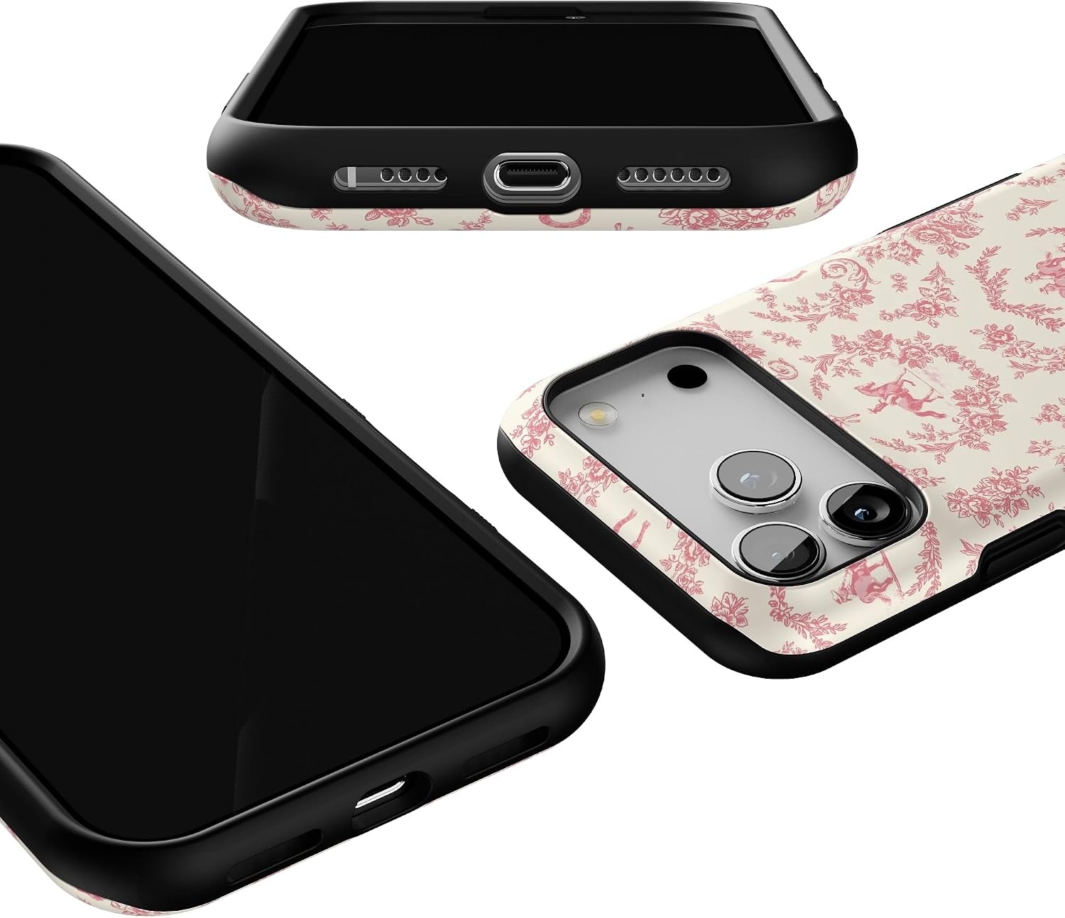 image:imageCasely iPhone 17 Pro Max Case Starfish Wishes Coral Pink Shimmer Bold Protective Design MagSafe Compatible DesignWestern Bloom Jenna Palek x Casely