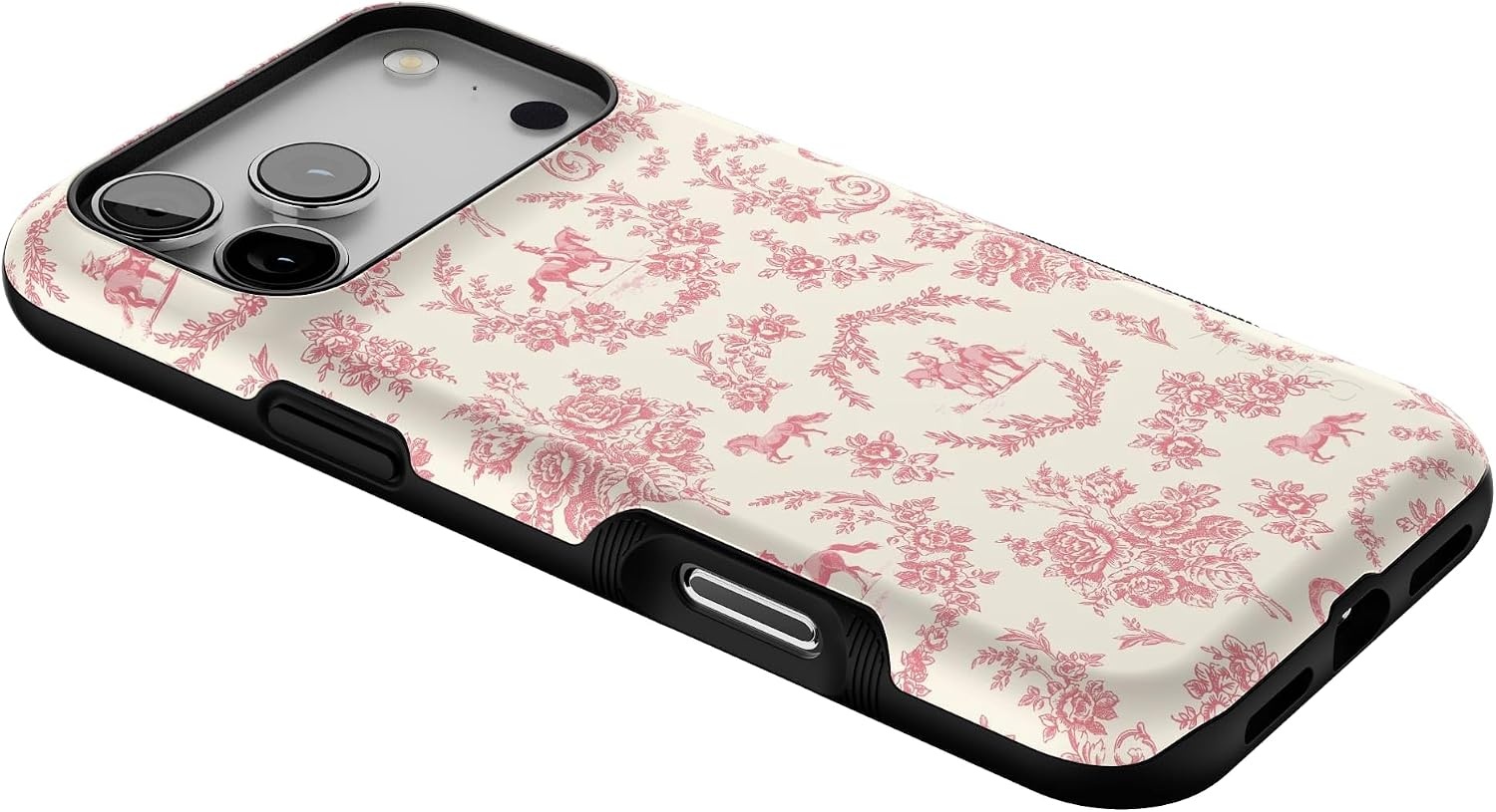 image:imageCasely iPhone 17 Pro Max Case Starfish Wishes Coral Pink Shimmer Bold Protective Design MagSafe Compatible DesignWestern Bloom Jenna Palek x Casely