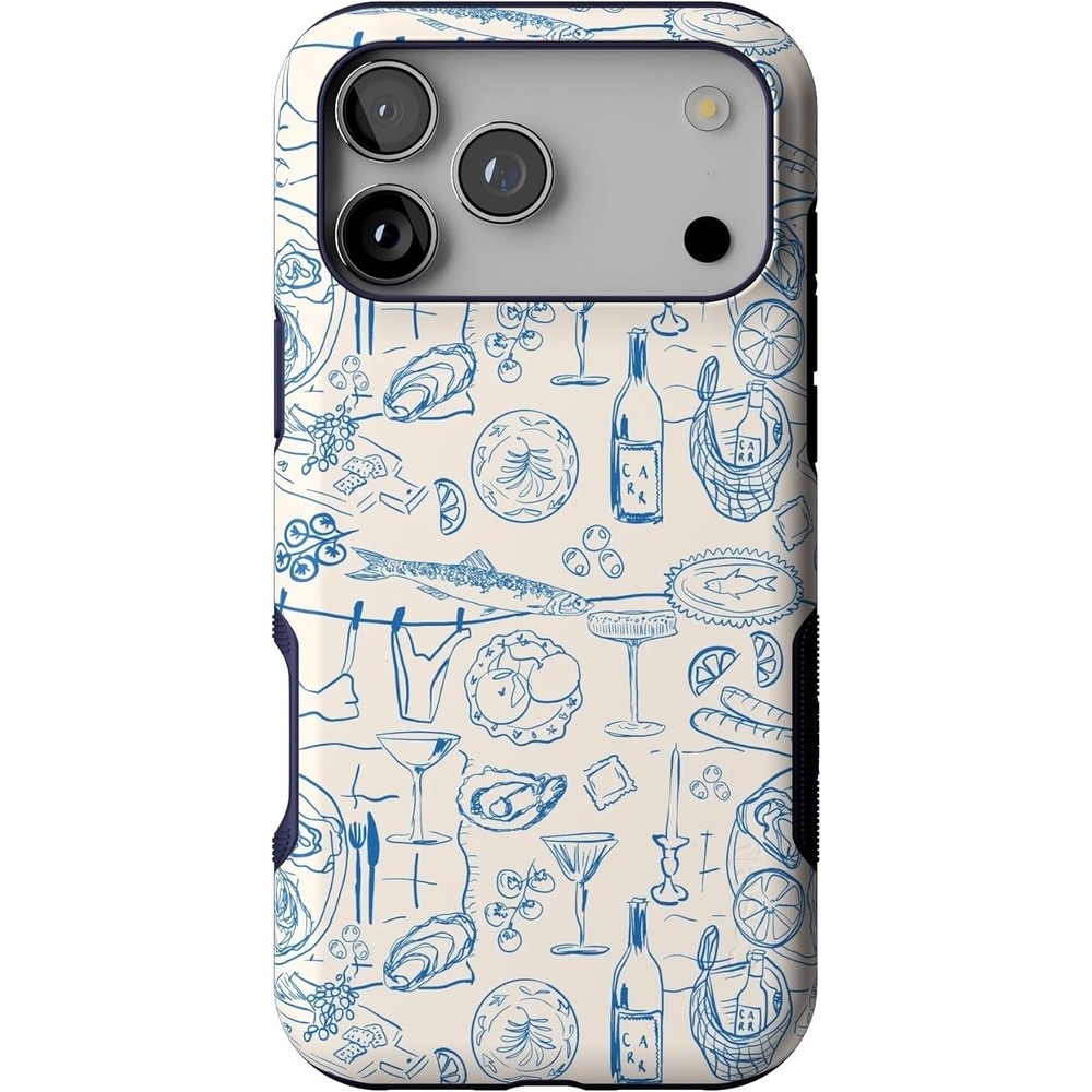 image:imageCasely iPhone 17 Pro Max Case Starfish Wishes Coral Pink Shimmer Bold Protective Design MagSafe Compatible DesignAmalfi Aperitivo Dolce Vita