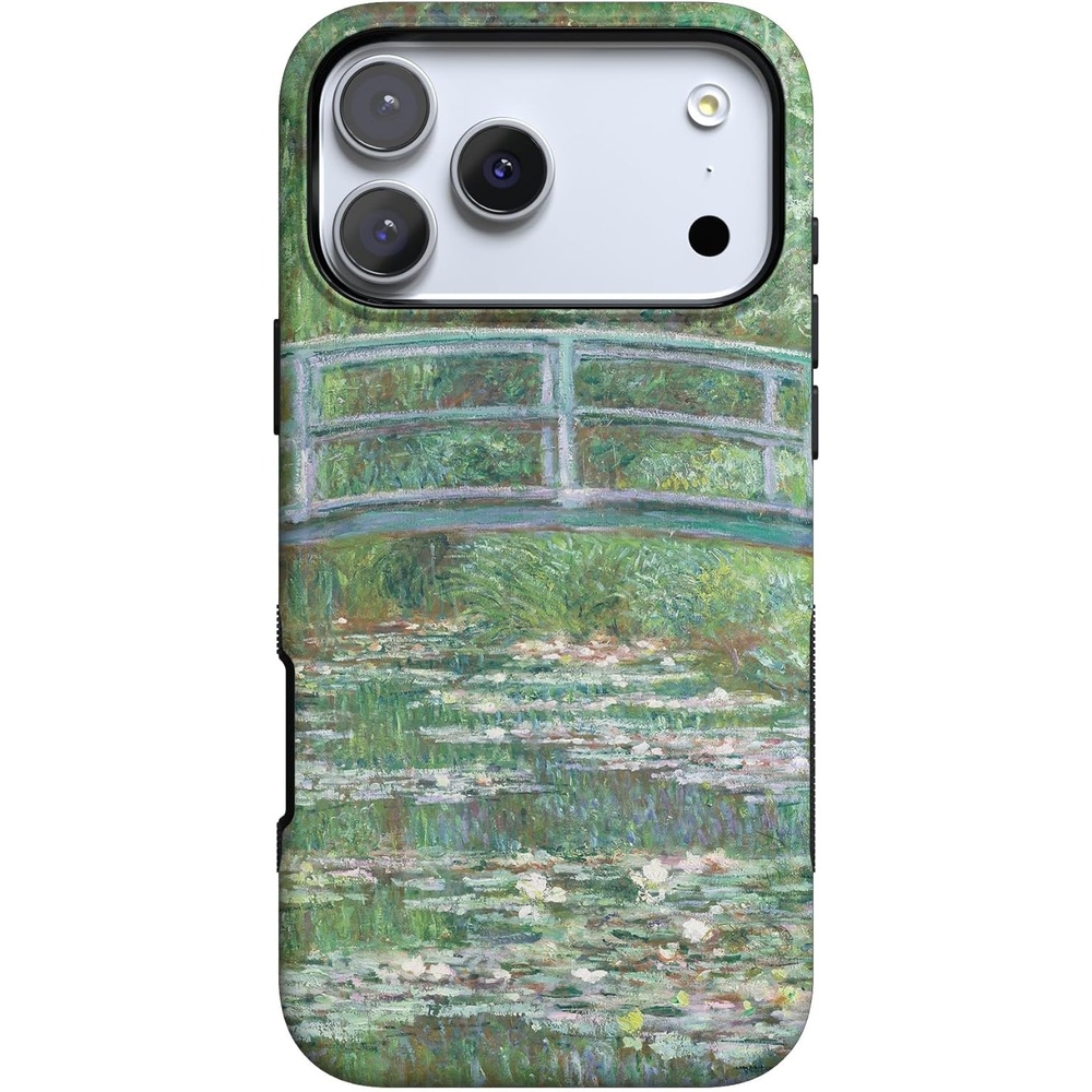 image:imageCasely iPhone 17 Pro Max Case Starfish Wishes Coral Pink Shimmer Bold Protective Design MagSafe Compatible DesignMonets Bridge The Met Museum