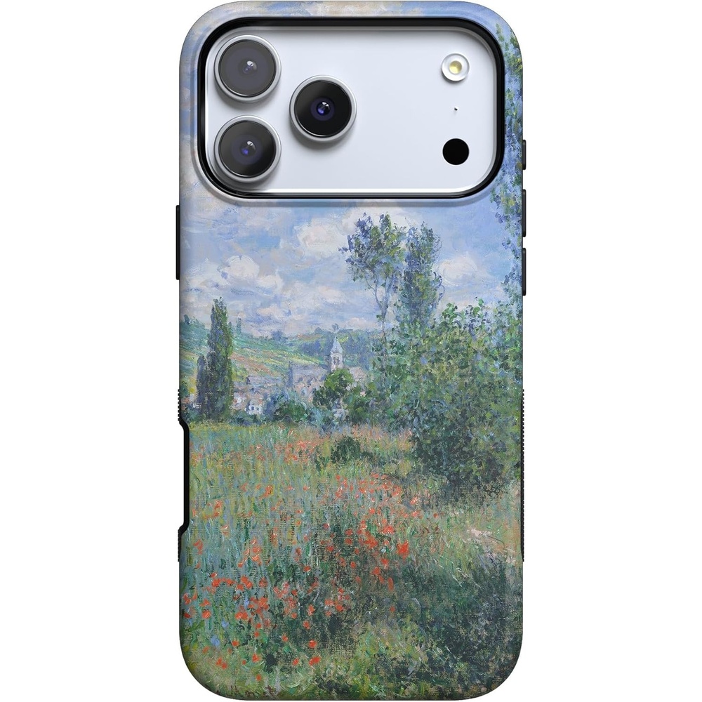 image:imageCasely iPhone 17 Pro Max Case Starfish Wishes Coral Pink Shimmer Bold Protective Design MagSafe Compatible DesignMonets View The Met Museum