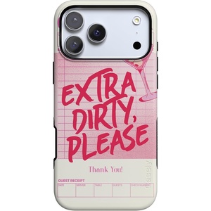 Casely iPhone 17 Pro Max Case | Starfish Wishes | Coral Pink Shimmer | Bold Protective Design | MagSafe Compatible Design(Extra Dirty Please | Fun on Weekdays)