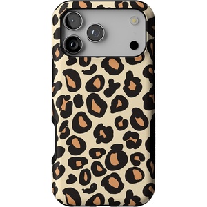 Casely iPhone 17 Pro Max Case | Starfish Wishes | Coral Pink Shimmer | Bold Protective Design | MagSafe Compatible Design(Into the Wild | Leopard Print)