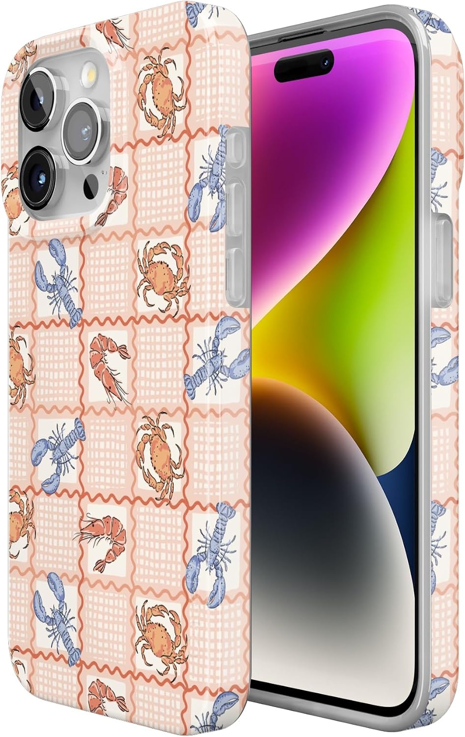 image:imageCasely iPhone 15 Pro Max Case Clear Skies Clear Shimmer Compatible with MagSafe Classic Ultra Slim DesignOn the Cape Coastal Summer